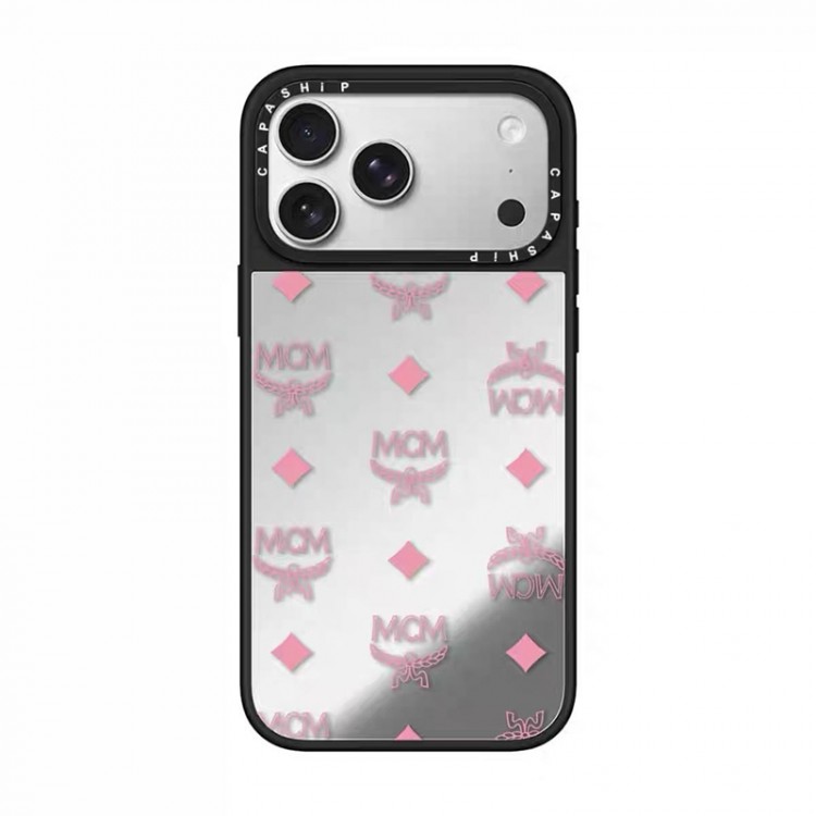 Mcm エムシーエムハイブランドアイフォン17 プロマックス 16e 15プロ/14/13スマホケースiphone Air/16/15/17PRO/14/13Proブランドスマホケースブランドiphone16/15/14 17Pro/ airメンズケース
