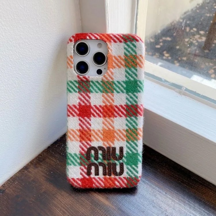 ミュウミュウ MiuMiuハイブランドアイフォン17 プロマックス 16e 15プロ/14/13スマホケースレディース向けiphone 17pro max/ air /16/15/14/13Proケースハイエンドiphone16/15 17Pro Max/14plusカバー