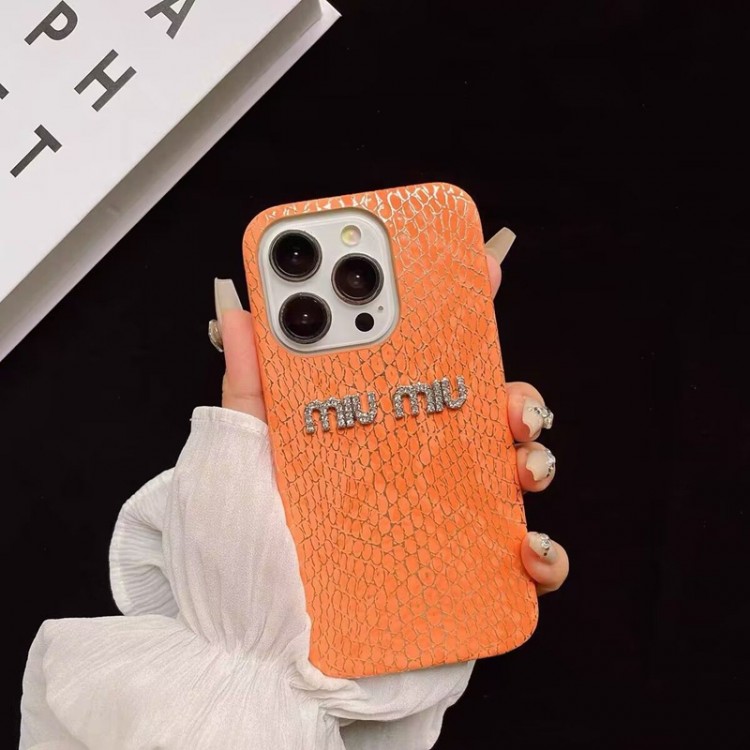 ミュウミュウ MiuMiuブランドiphone16/15/14 17Pro/ airメンズケースレディース向けiphone 17pro max/ air /16/15/14/13Proケースiphone Air/17/16e/15/14ブランドケースメンズレディース