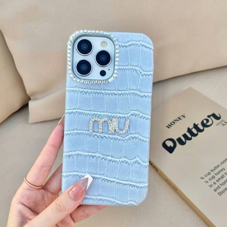 ミュウミュウ MiuMiu風iphone Air/16/15/17PRO/14/13Proブランドスマホケースブランドiphone16/15/14 17Pro/ airメンズケースiphone Air/17/16e/15/14ブランドケースメンズレディース
