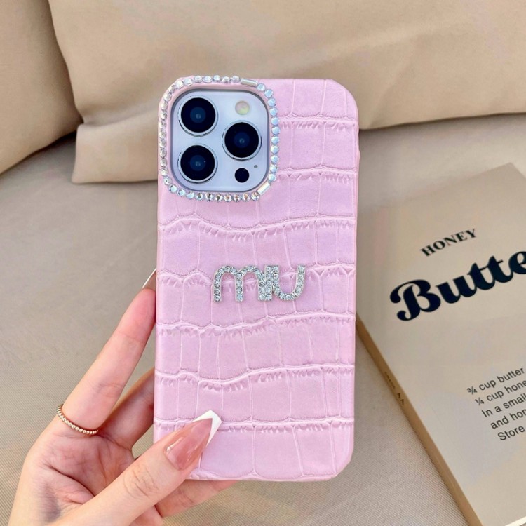 ミュウミュウ MiuMiu風iphone Air/16/15/17PRO/14/13Proブランドスマホケースブランドiphone16/15/14 17Pro/ airメンズケースiphone Air/17/16e/15/14ブランドケースメンズレディース