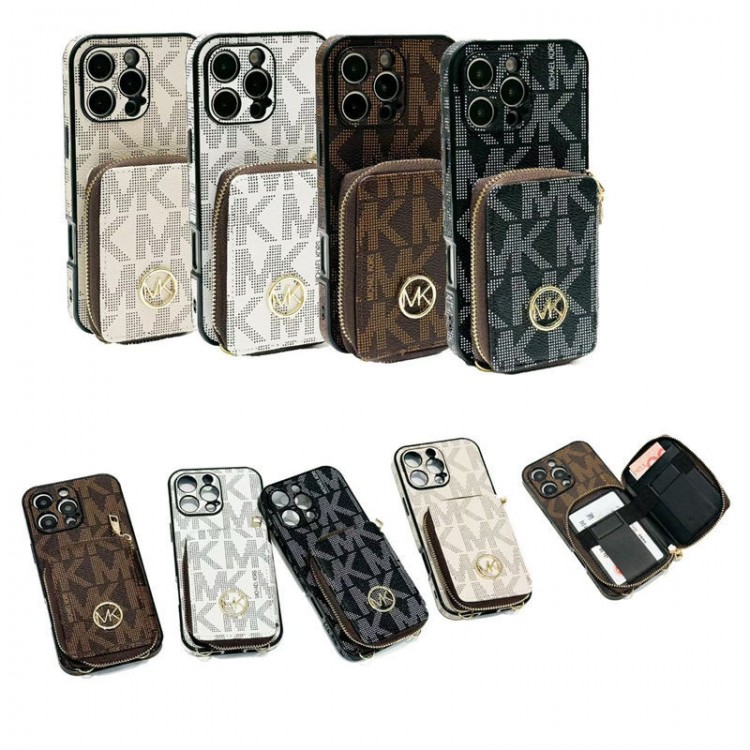 マイケルコース MK ハイブランドアイフォン17 プロマックス 16e 15プロ/14/13スマホケースレディース向けiphone 17pro max/ air /16/15/14/13Proケースハイエンドiphone16/15 17Pro Max/14plusカバー