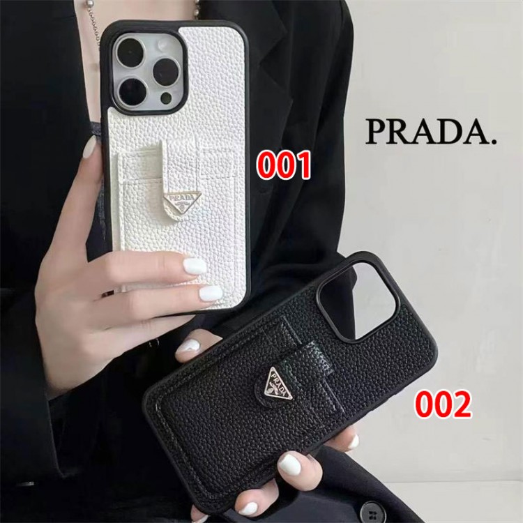 Prada プラダハイブランドアイフォン16 15プロ/14/13スマホケースかわいいアイフォン16/15プロ/14/13カバーハイエンドiphone16/15Pro Max/14plusカバー