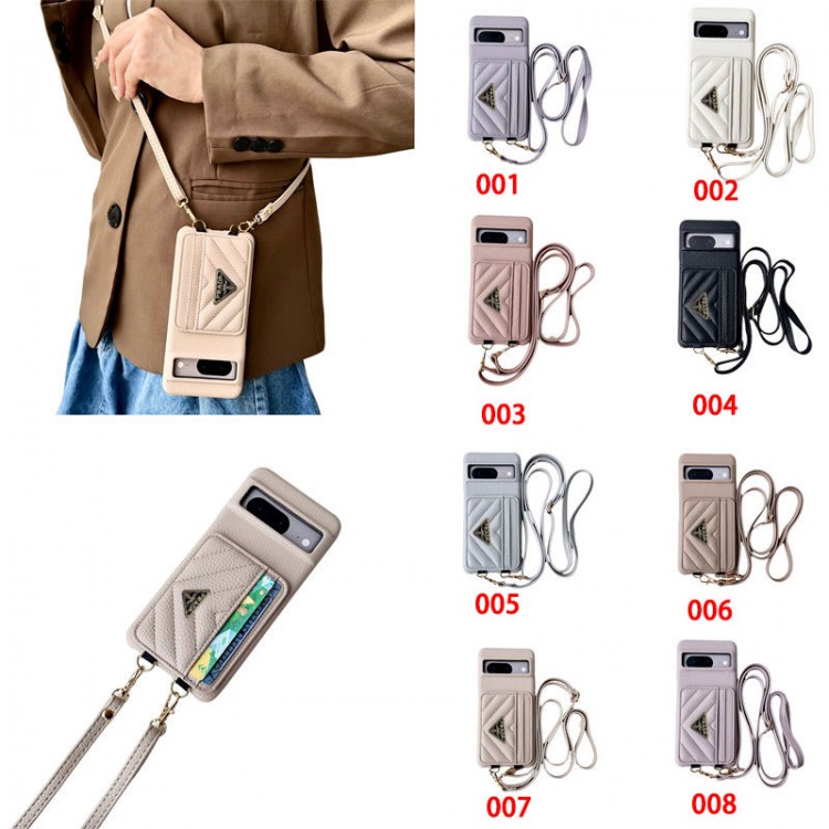 Prada プラダAQUOS wish3/2/1ケース 男女革製ブランドアクオスR8/R8 PRO R7/R6ケースアクオス/XPERIA/GALAXY/IPHONE全機種対応AQUOS R8 Pro SH-51Dケース