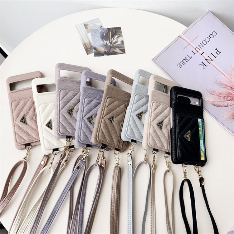Prada プラダAQUOS wish3/2/1ケース 男女革製ブランドアクオスR8/R8 PRO R7/R6ケースアクオス/XPERIA/GALAXY/IPHONE全機種対応AQUOS R8 Pro SH-51Dケース