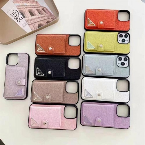 Prada プラダブランドiphone16/15/14Proメンズケースレディース向けiphone16/15/14/13Proケースかわいいアイフォン16/15プロ/14/13カバー