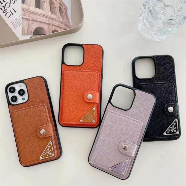 Prada プラダブランドiphone16/15/14Proメンズケースレディース向けiphone16/15/14/13Proケースかわいいアイフォン16/15プロ/14/13カバー