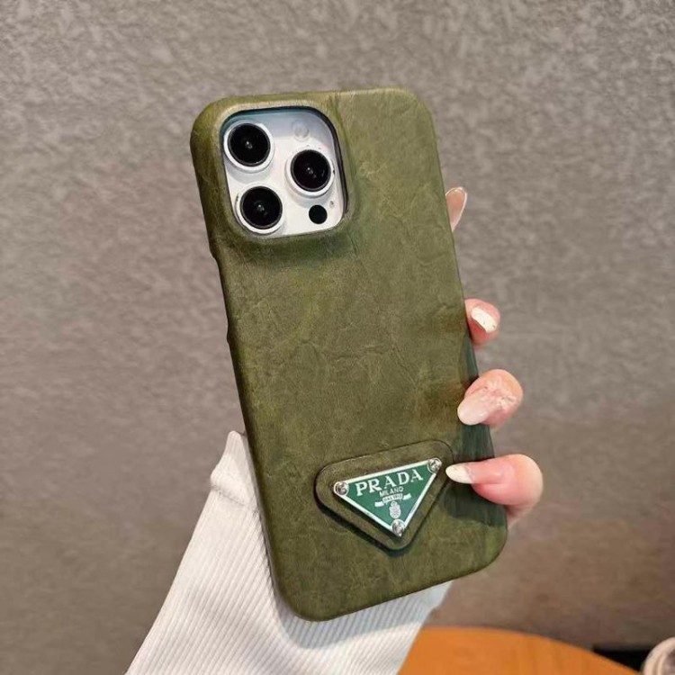 Prada プラダかわいいアイフォン16/15プロ/14/13カバーiphone16/15/14ブランドケースメンズレディースハイエンドiphone16/15Pro Max/14plusカバー