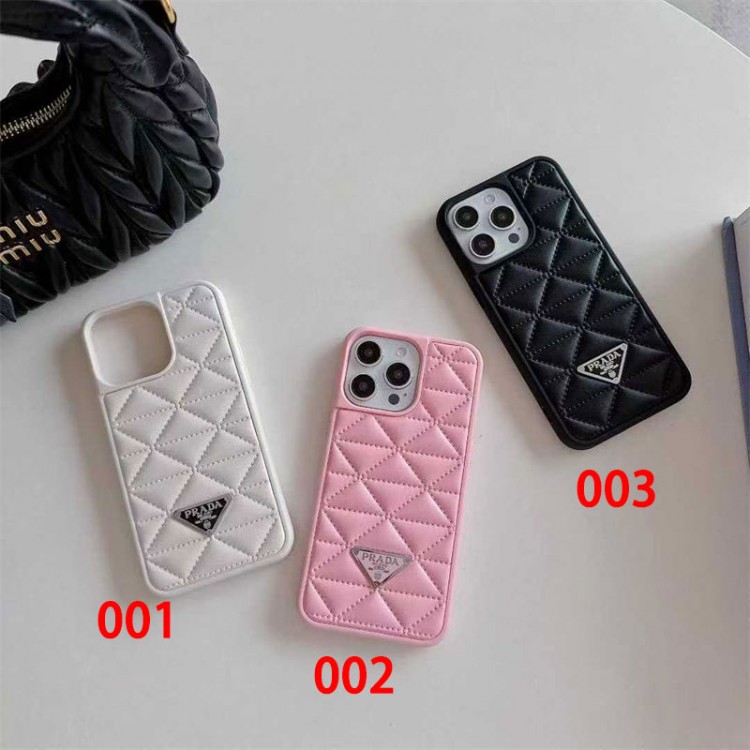 Prada プラダ男女兼用携帯カバーiphone16/15/14/17Pro Max airかわいいアイフォン17pro /16/15プロ/14/13カバーiphone17/16e/15/14ブランドケースメンズレディース
