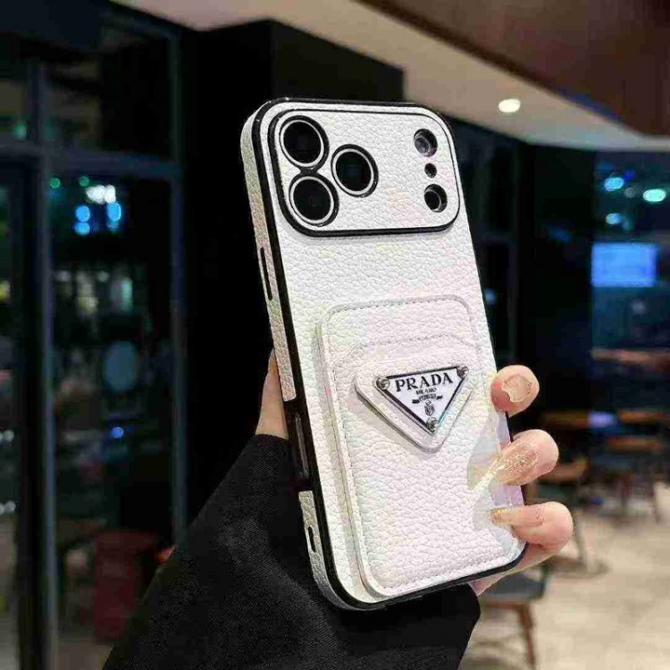 Prada プラダiphone17 /Air/16/15/14/13 Pro Maxケースブランドコピーハイブランドアイフォン17 プロマックス 16e 15プロ/14/13スマホケースレディース向けiphone 17pro max/ air /16/15/14/13Proケース