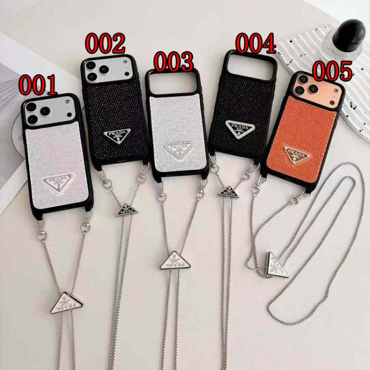 Prada プラダiphone Air/16/15/17PRO/14/13Proブランドスマホケースレディース向けiphone 17pro max/ air /16/15/14/13Proケースハイエンドiphone16/15 17Pro Max/14plusカバー