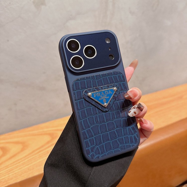 Prada プラダiphone Air/16/15/17PRO/14/13Proブランドスマホケースブランドiphone16/15/14 17Pro/ airメンズケースiphone Air/17/16e/15/14ブランドケースメンズレディース