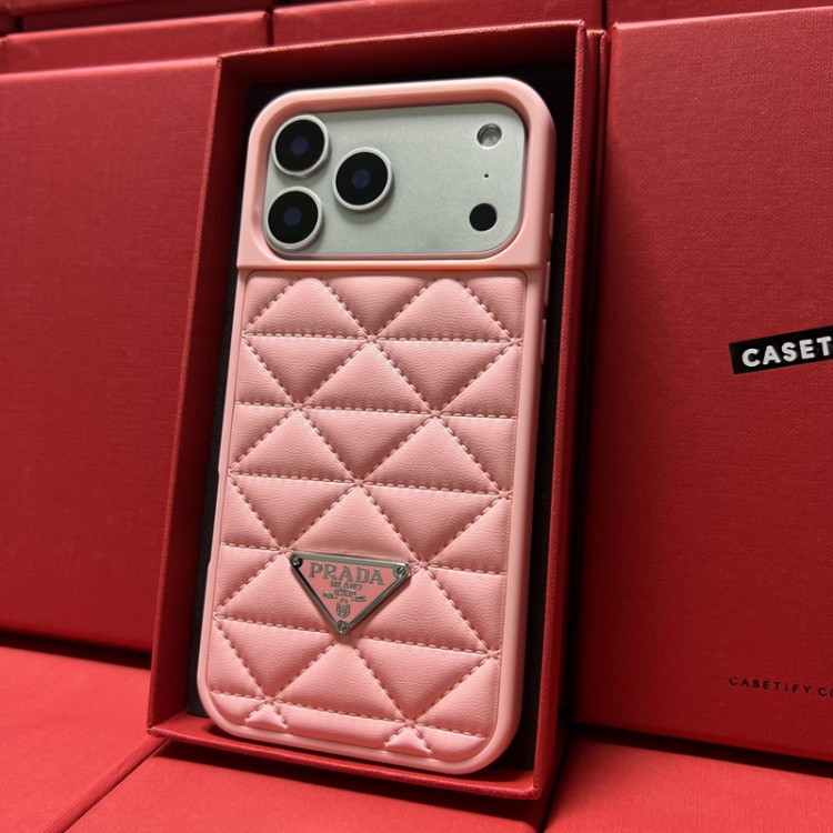 Prada プラダ男女兼用携帯カバーiphone Air/16/15/14/17Pro Max airレディース向けiphone 17pro max/ air /16/15/14/13Proケースハイエンドiphone16/15 17Pro Max/14plusカバー