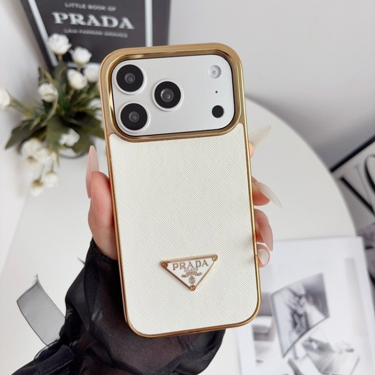 Prada プラダiphone 17e/Air/16/15/17PRO/14/13Proブランドスマホケースブランドiphone16/15/14 17Pro/ airメンズケース かわいい アイフォン17pro /16/15プロ/14/13カバー
