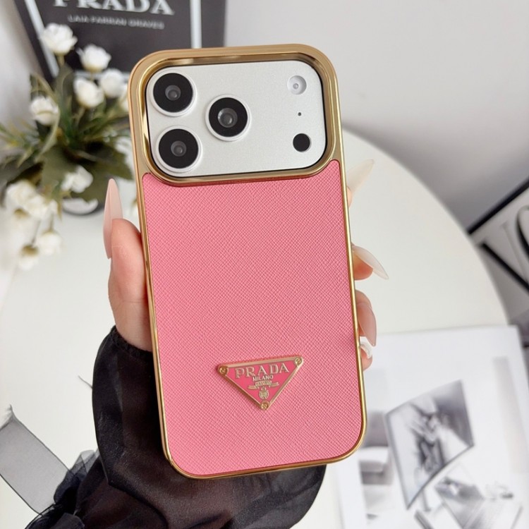 Prada プラダiphone 17e/Air/16/15/17PRO/14/13Proブランドスマホケースブランドiphone16/15/14 17Pro/ airメンズケース かわいい アイフォン17pro /16/15プロ/14/13カバー
