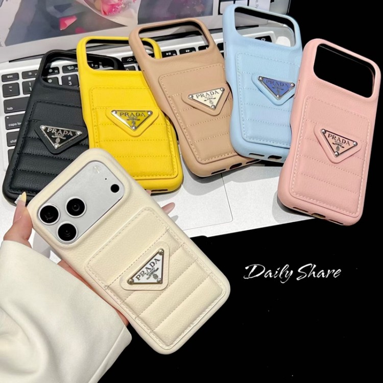 Prada プラダiphone 18pro/17 /Air/16/15/14/13 Pro Max/17eケースブランドコピーiphone 17e/Air/16/15/17PRO/18/18Proブランドスマホケース男女兼用携帯カバーiphone 18pro max/16/15/14/17Pro Max air