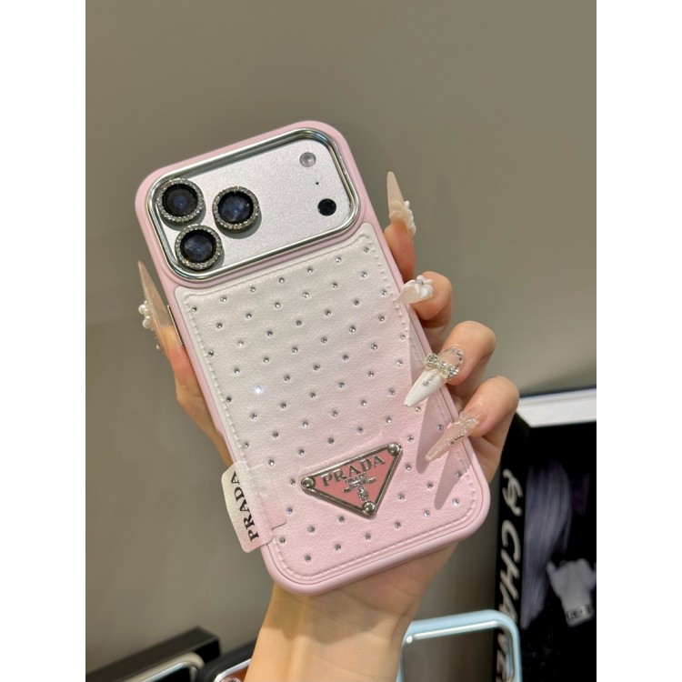 Prada プラダiphone 17e/Air/16/15/17PRO/18/18Proブランドスマホケース男女兼用携帯カバーiphone 18pro max/16/15/14/17Pro Max airiphone 18/Air/17/16e/15/14ブランドケースメンズレディース