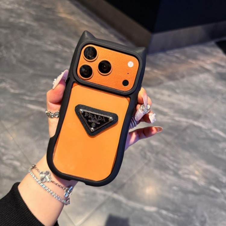 Prada プラダiphone 18pro/17 /Air/16/15/14/13 Pro Max/17eケースブランドコピーブランドiphone 18 16/15/14 17Pro/ airメンズケースレディース向けiphone 17 18pro max/ ultra /16/15/14/13Proケース