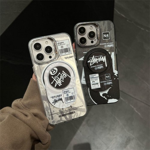 Stussy ステューシー男女兼用携帯カバーiphone16/15/14/13Pro Maxかわいいアイフォン16/15プロ/14/13カバーハイエンドiphone16/15Pro Max/14plusカバー