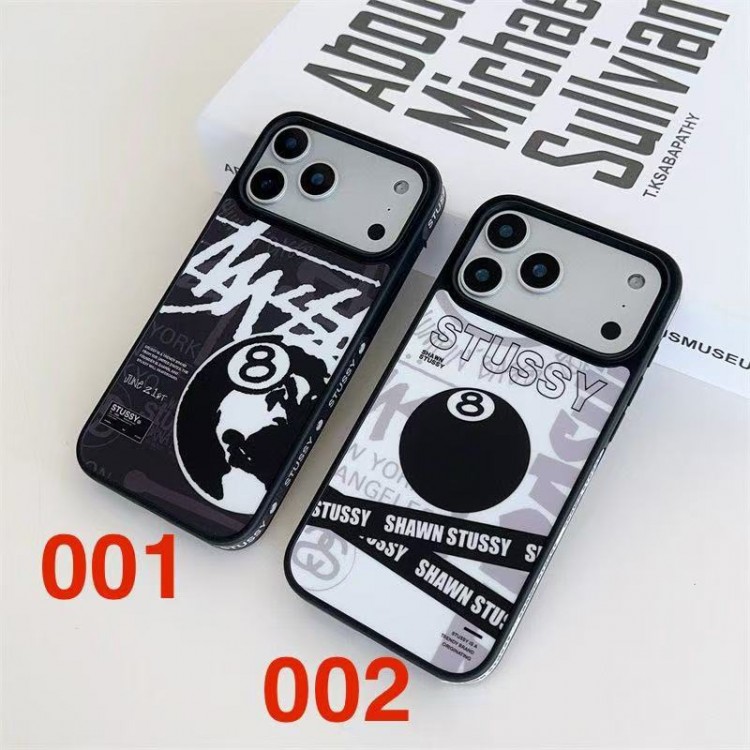 Stussy ステューシー男女兼用携帯カバーiphone Air/16/15/14/17Pro Max airかわいいアイフォン17pro /16/15プロ/14/13カバーiphone Air/17/16e/15/14ブランドケースメンズレディース