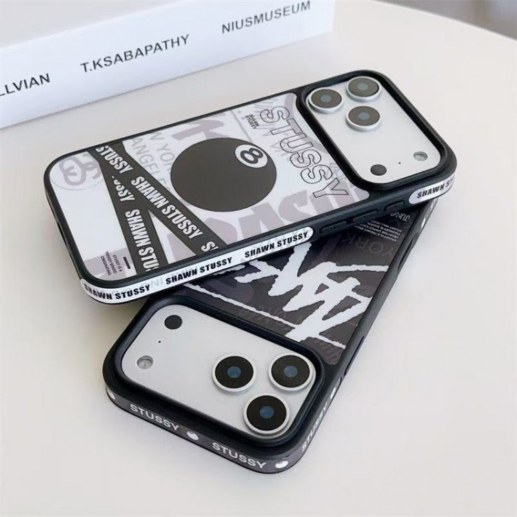 Stussy ステューシー男女兼用携帯カバーiphone Air/16/15/14/17Pro Max airかわいいアイフォン17pro /16/15プロ/14/13カバーiphone Air/17/16e/15/14ブランドケースメンズレディース