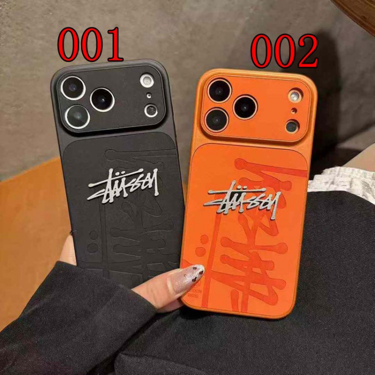 Stussy ステューシーiphone Air/16/15/17PRO/14/13Proブランドスマホケース男女兼用携帯カバーiphone Air/16/15/14/17Pro Max iphone Air/17/16e/15/14ブランドケースメンズレディース