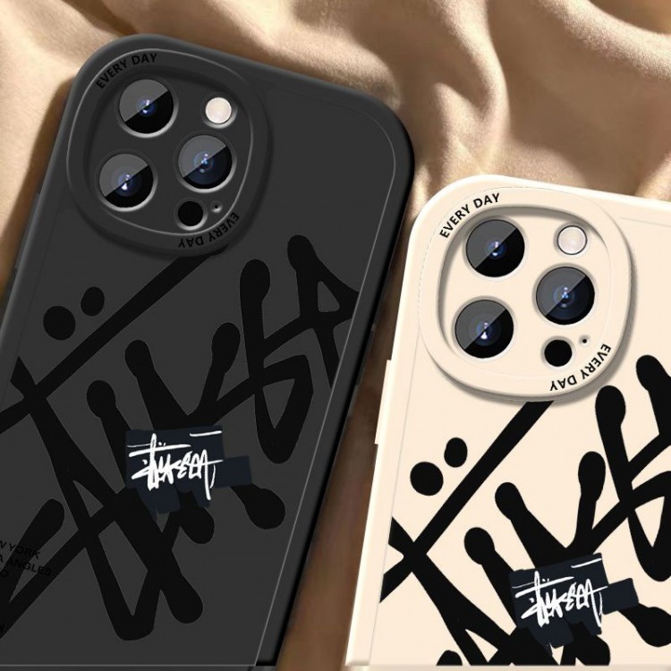 Stussy ステューシーiphone17 /Air/16/15/14/13 Pro Maxケースブランドコピーハイブランドアイフォン17 プロマックス 16e 15プロ/14/13スマホケースかわいいアイフォン17pro /16/15プロ/14/13カバー