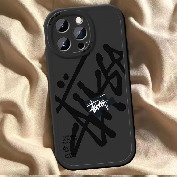 Stussy ステューシーiphone17 /Air/16/15/14/13 Pro Maxケースブランドコピーハイブランドアイフォン17 プロマックス 16e 15プロ/14/13スマホケースかわいいアイフォン17pro /16/15プロ/14/13カバー