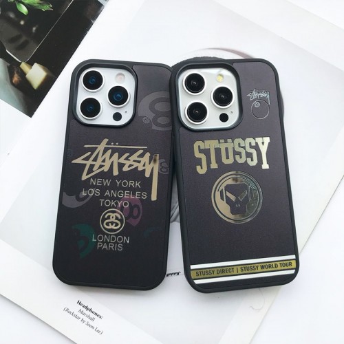 Stussy ステューシーiphone17 /Air/16/15/14/13 Pro Maxケースブランドコピーかわいいアイフォン17pro /16/15プロ/14/13カバーiphone Air/17/16e/15/14ブランドケースメンズレディース