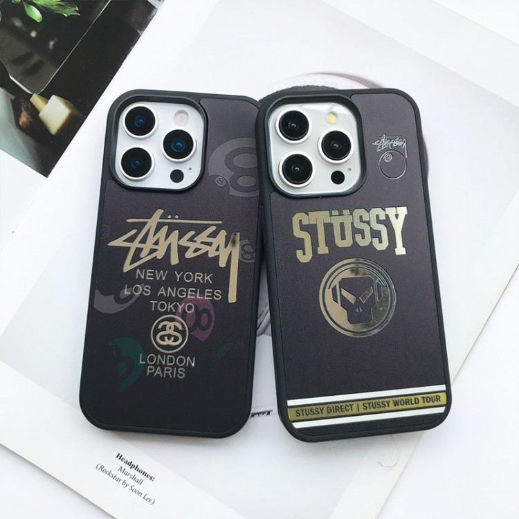 Stussy ステューシーiphone17 /Air/16/15/14/13 Pro Maxケースブランドコピーかわいいアイフォン17pro /16/15プロ/14/13カバーiphone Air/17/16e/15/14ブランドケースメンズレディース