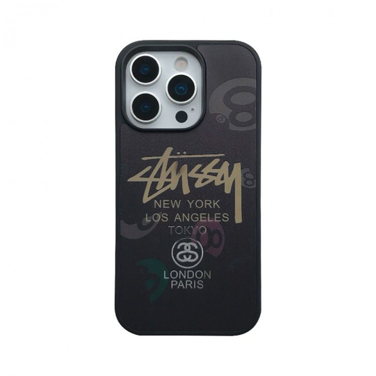 Stussy ステューシーiphone17 /Air/16/15/14/13 Pro Maxケースブランドコピーかわいいアイフォン17pro /16/15プロ/14/13カバーiphone Air/17/16e/15/14ブランドケースメンズレディース