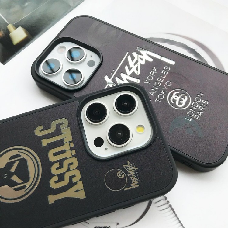 Stussy ステューシーiphone17 /Air/16/15/14/13 Pro Maxケースブランドコピーかわいいアイフォン17pro /16/15プロ/14/13カバーiphone Air/17/16e/15/14ブランドケースメンズレディース