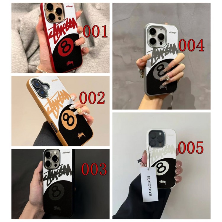 Stussy ステューシーハイブランドアイフォン17 プロマックス 16e 15プロ/14/13スマホケースブランドiphone16/15/14 17Pro/ airメンズケースハイエンドiphone16/15 17Pro Max/14plusカバー