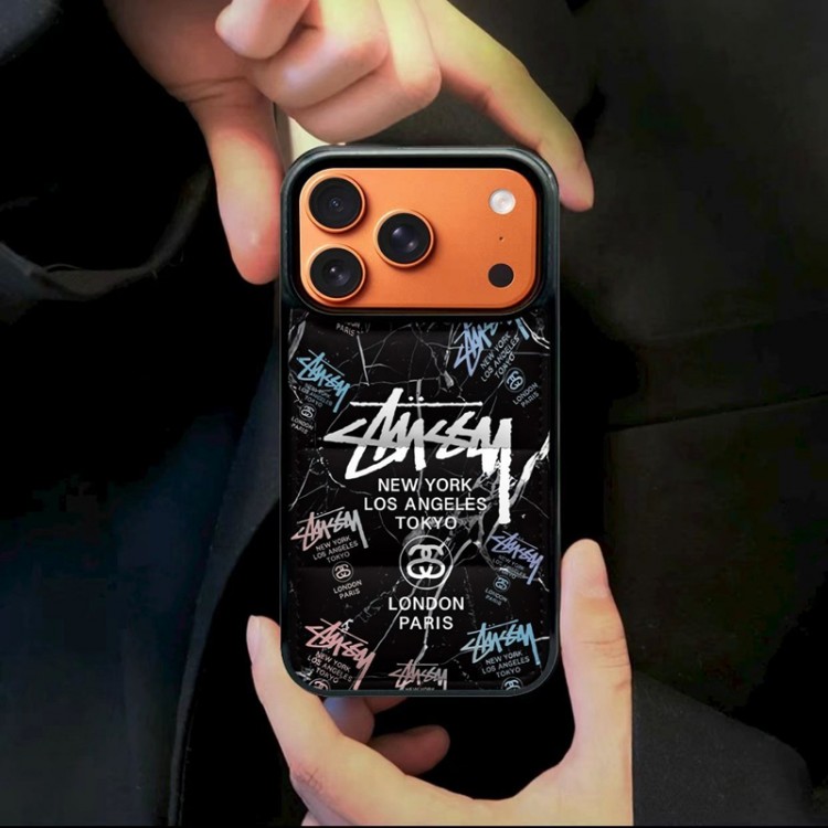 Stussy ステューシーiphone17 /Air/16/15/14/13 Pro Max/17eケースブランドコピー男女兼用携帯カバーiphone Air/16/15/14/17Pro Max airiphone Air/17/16e/15/14ブランドケースメンズレディース