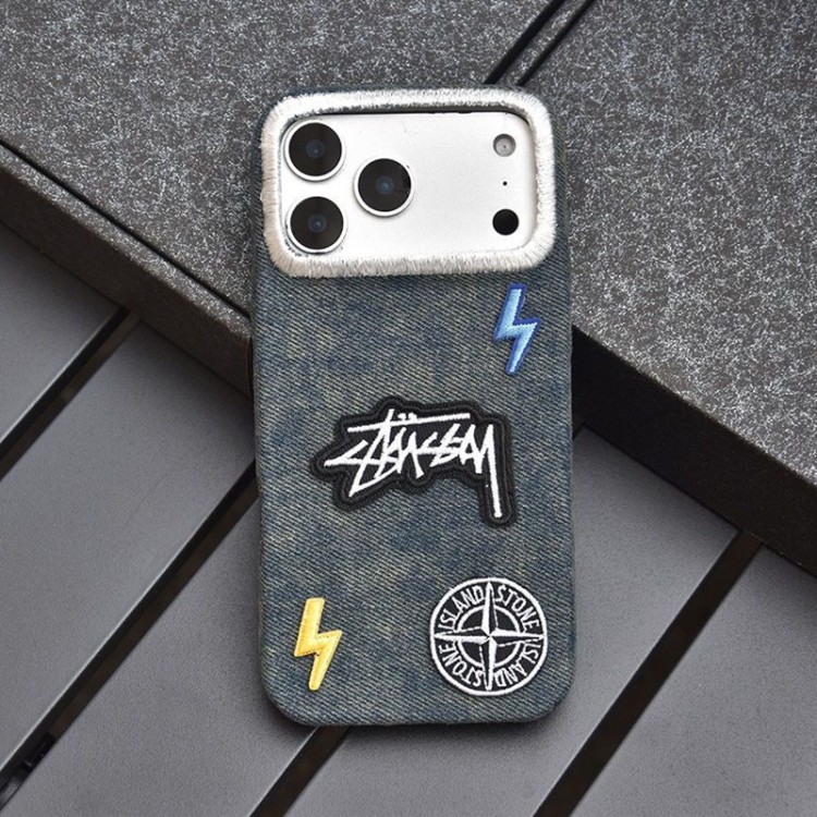 Stussy ステューシーiphone 18pro/17 /Air/16/15/14/13 Pro Max/17eケースブランドコピーiphone 17e/Air/16/15/17PRO/18/18Proブランドスマホケースハイエンドiphone 18pro/16/15 17Pro Max/14plusカバー
