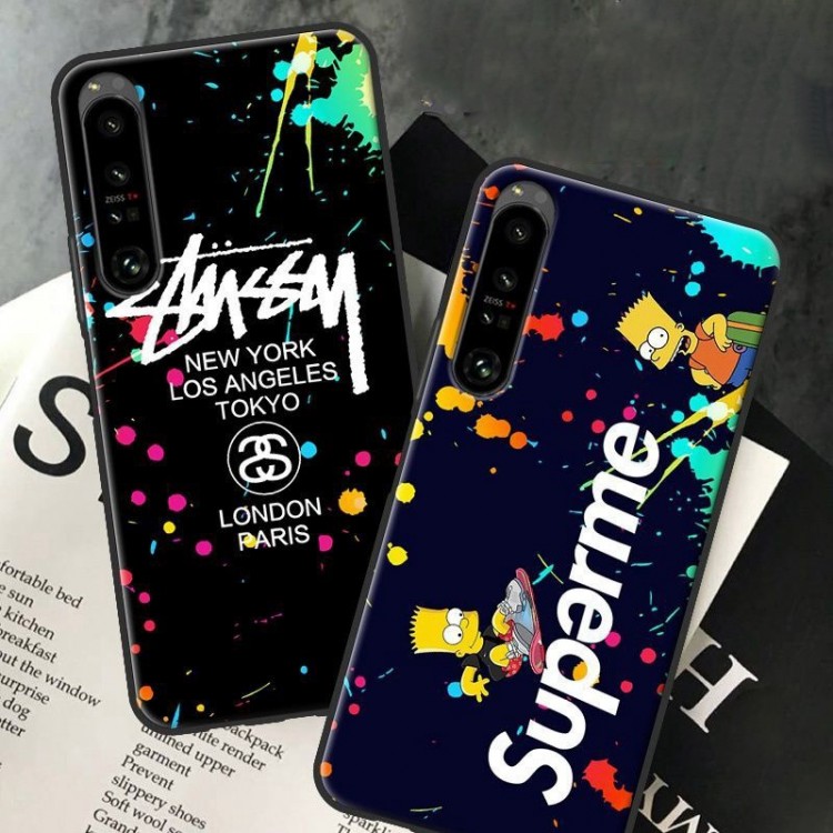 Supreme シュプリーム iPhone14Pro Max/14pro/13Proケース ブランド xperia 1iv/10ivスマホケース ファッション 個性潮 ストリートスタイル galaxyS22/S22plus/S22Ultra携帯カバー メンズ 男性