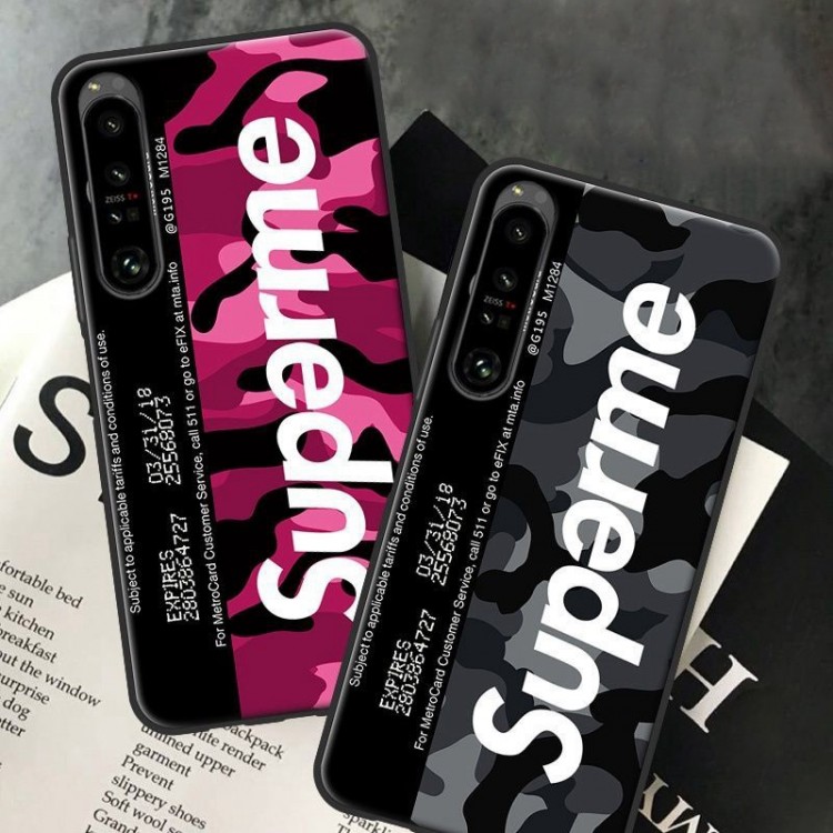 Supreme シュプリーム iPhone14Pro Max/14pro/13Proケース ブランド xperia 1iv/10ivスマホケース ファッション 個性潮 ストリートスタイル galaxyS22/S22plus/S22Ultra携帯カバー メンズ 男性