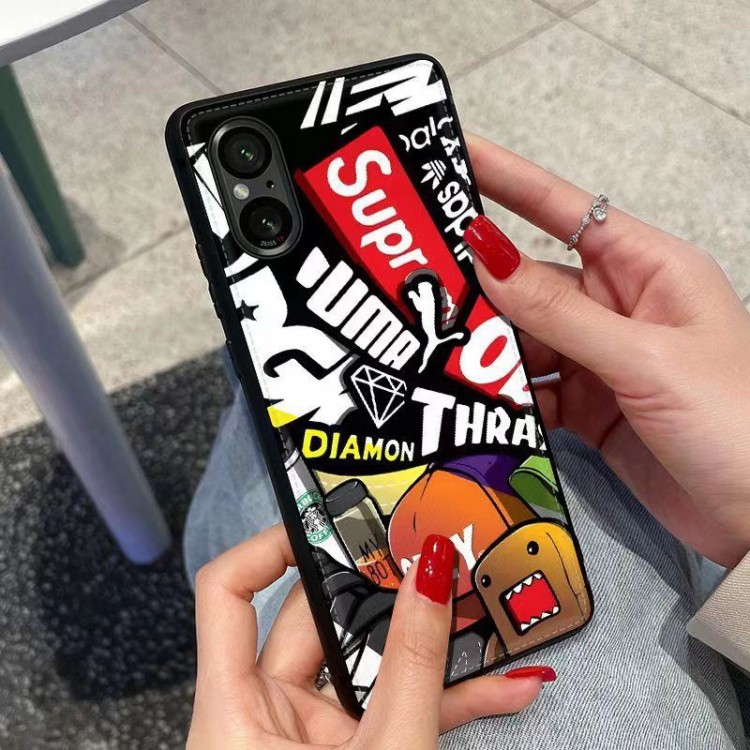 Adidas アディダス Supreme シュプリーム xperia 1 v/10 v/1 iv/5 ivメンズレディースケース男女兼用xperia 1 v xperia 10 vスマホケースブランドxperia 1 v/10 v/1 iv/5 iv携帯カバーおしゃれxperia 1 iv/5 iv/10 v革製ケース