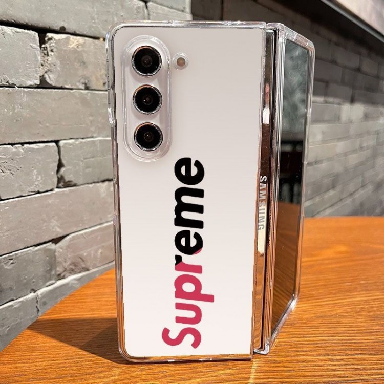Supreme シュプリームハイブランドgalaxy z flip7 6 5/z flip4/z flip3折りたたみケースgalaxy z flip7 6 5 4 3 z fold5 6 7ハイブランドケースハイエンドSupreme ギャラクシーgalaxy z flip7 6 5 4 3スマホケースgalaxy z fold7 6 5/z fold4メンズレディースケース