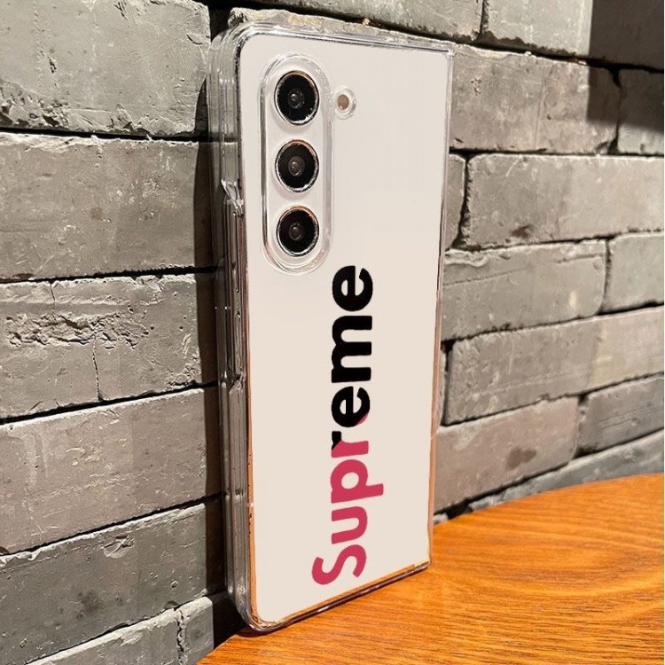 Supreme シュプリームハイブランドgalaxy z flip7 6 5/z flip4/z flip3折りたたみケースgalaxy z flip7 6 5 4 3 z fold5 6 7ハイブランドケースハイエンドSupreme ギャラクシーgalaxy z flip7 6 5 4 3スマホケースgalaxy z fold7 6 5/z fold4メンズレディースケース