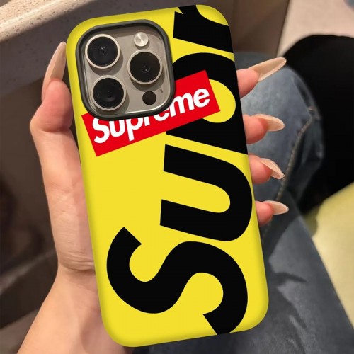 Supreme シュプリームハイブランドアイフォン17 プロマックス 16e 15プロ/14/13スマホケースレディース向けiphone 17pro max/ air /16/15/14/13Proケースかわいいアイフォン17pro /16/15プロ/14/13カバー