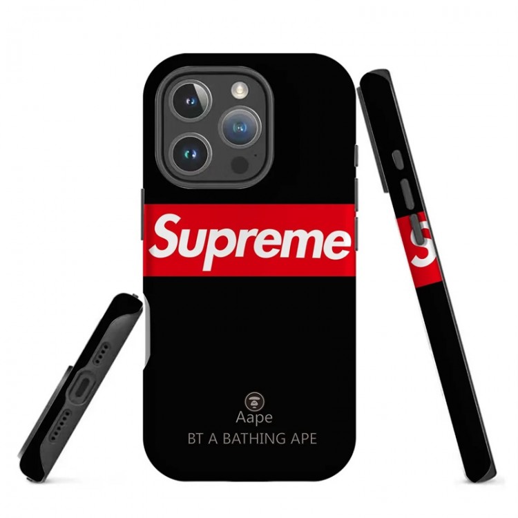 Supreme シュプリームブランドgalaxy s26 ultra s23/s24 ultra/s25+スマホケース高級感galaxy s26plus s24 s25ultraアイフォン17 14 15 16 17 pro/ airブランドケースギャラクシーs26 s23ultra s24 plus S25 ultra plus保護カバー高品質galaxy s26ultra/s24/s25ブランドケース女性向け