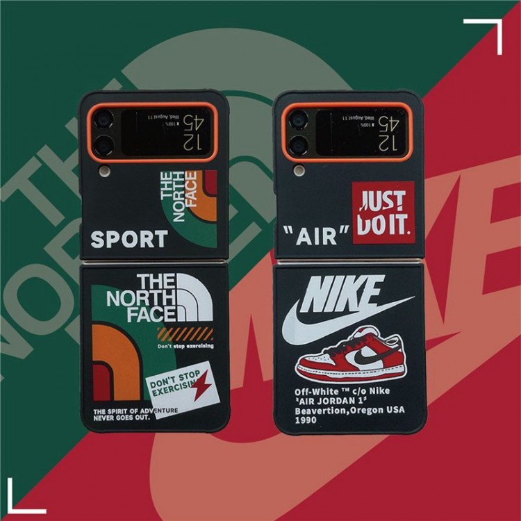 ザ・ノース・フェイス THE NORTH FACE ナイキ オフホワイト ブランド galaxy z flip6/5/4/3ケースコピーgalaxy z flip5 4 3ハイブランドケース折りたたみ型ギャラクシーz flip 5/z flip4ケースメンズ高級感galaxyz flip5/z flip4ブランドケース