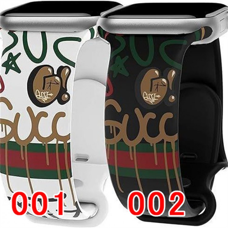 Gucci グッチ アップルウォッチ ultra 49mmブランドベスト男性向けアップルウオッチ se2/7 8 9 10スポーツベルト 上質ブランド apple watch ultra 2 49mmシリコンバンド 痛くないApple Watch 9 10 ultra/8/7/6ブランドベルト 流行り
