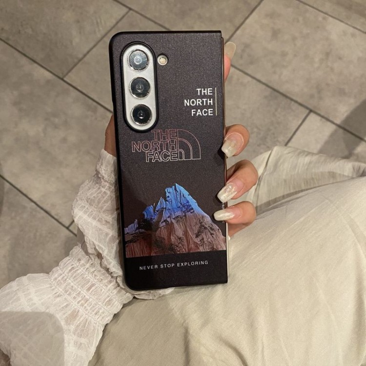 ザノースフェイス THE NORTH FACEハイブランドgalaxy z fold7 6 5/z flip4/z flip3折りたたみケースgalaxy z fold5 6 7ハイブランドケースハイエンドギャラクシーgalaxy z flip7 6 5 4 3スマホケースギャラクシーz fold 7 6 5 4 3ブランド携帯ケース