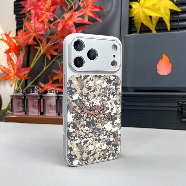 ARC'TERYX アークテリクスブランドiphone16/15/14 17Pro/ airメンズケースレディース向けiphone 17pro max/ air /16/15/14/13Proケースかわいいアイフォン17pro /16/15プロ/14/13カバー