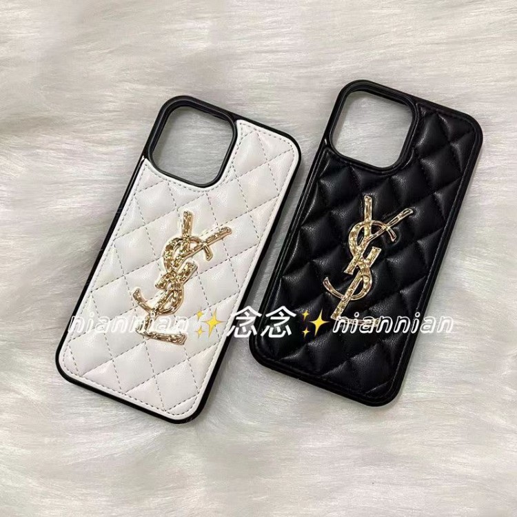 3色 YSL イブサンローラン アイホン14プロ携帯ケース かわいい 女性向け ブランド iPhone14pro maxスマホケース 金属ロゴ サンローラン IPHONE13pro/13miniカバー レディース 高品質 IPHONE12miniケース