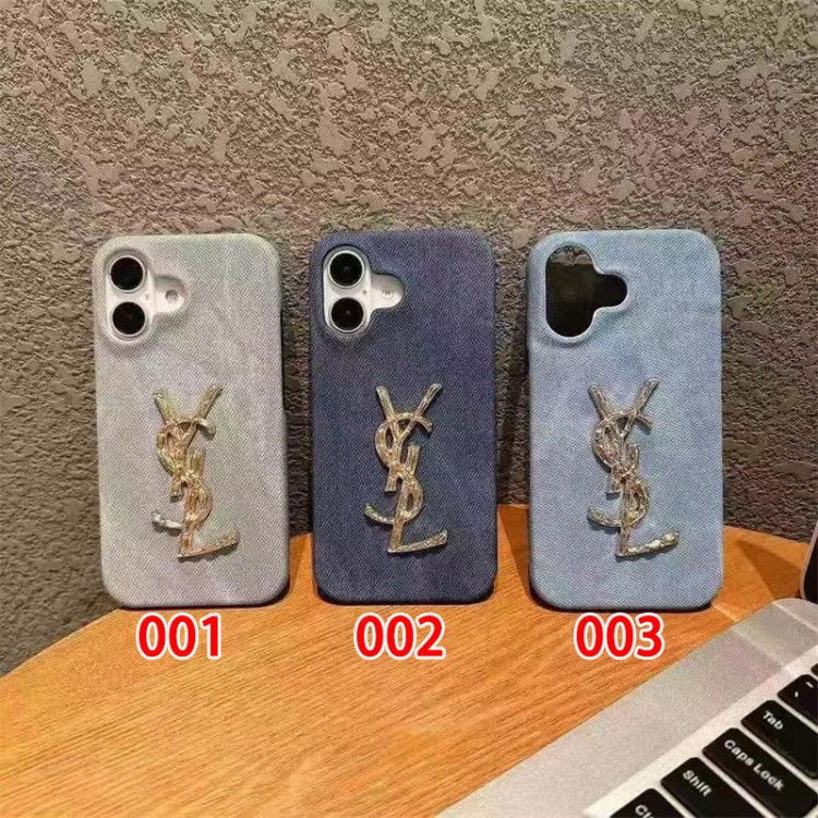 Ysl イブサンローランハイブランドアイフォン16 15プロ/14/13スマホケースレディース向けiphone16/15/14/13Proケースかわいいアイフォン16/15プロ/14/13カバー