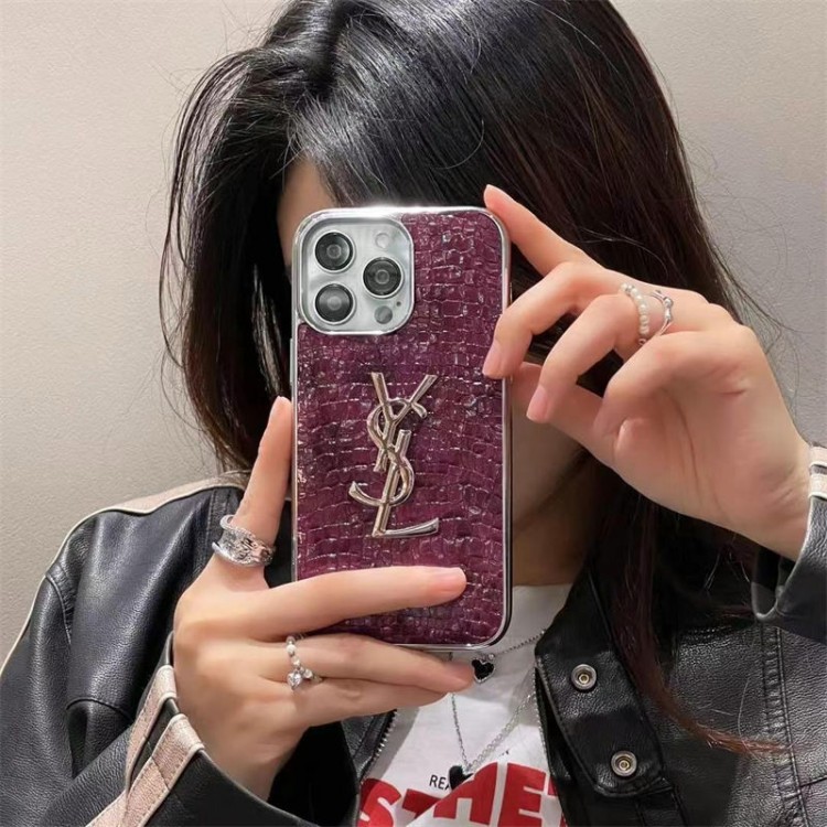 Ysl イブサンローランハイブランドアイフォン16 15プロ/14/13スマホケースブランドiphone16/15/14Proメンズケースかわいいアイフォン16/15プロ/14/13カバー