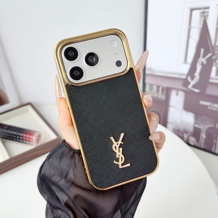 Ysl イヴサンローランiphone17 /Air/16/15/14/13 Pro Max/17eケースブランドコピーハイブランドアイフォン17 プロマックス 16e 15プロ/14/13スマホケース男女兼用携帯カバーiphone Air/16/15/14/17Pro Max air